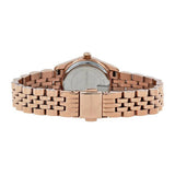 Michael Kors Lexington Quartz Pink Dial Rose Gold Steel Strap Watch For Women - MK3273 Authentic Buy Shop Now