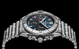 Breitling Chronomat B01 42mm Blue Dial Silver Steel Strap Watch for Men - AB0134101C1A1 Authentic Buy Shop Now