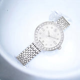 Swarovski Certa Crystals Silver Dial Silver Steel Strap Watch for Women - 5673022 Authentic Buy Shop Now