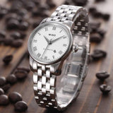 Mido Baroncelli III Automatic White Dial Silver Steel Strap Watch For Women - M7600.4.26.1 Authentic Buy Shop Now