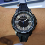 Maserati SFIDA Black Dial Black Rubber Strap Watch For Men - R8851123004 Authentic Buy Shop Now