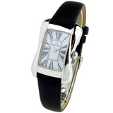 Maurice Lacroix Divina White Mother of Pearl Dial Black Leather Strap Watch for for Women - DV5011-SD531-120 Authentic Buy Shop Now
