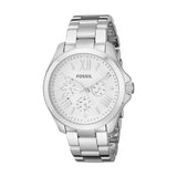 Fossil Cecile Multifunction Silver Dial Silver Steel Strap Watch for Women - AM4509 Authentic Buy Shop Now
