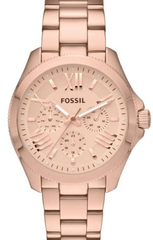 Fossil Cecile Rose Gold Dial Rose Gold Steel Strap Watch for Women - AM4511 Authentic Buy Shop Now