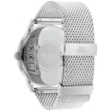 Emporio Armani Luigi Quartz Grey Dial Silver Mesh Bracelet Watch For Men - AR11069 Authentic Buy Shop Now