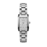 Emporio Armani Classic Diamonds Silver Dial Silver Steel Strap Watch For Women - AR3170 Authentic Buy Shop Now