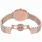 Emporio Armani Kappa Analog Mother of Pearl Dial Rose Gold Steel Strap Watch For Women - AR11006 Authentic Buy Shop Now