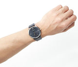 Emporio Armani Kappa Quartz Blue Dial Blue Leather Strap Watch For Women - AR11012 Authentic Buy Shop Now