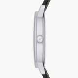 Emporio Armani Kappa Analog Quartz Black Dial Black Leather Strap Watch For Men - AR11013 Authentic Buy Shop Now