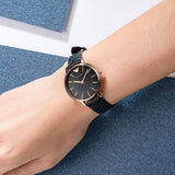 Emporio Armani Kappa Quartz Black Dial Black Leather Strap Watch For Women - AR11064 Authentic Buy Shop Now