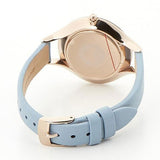 Emporio Armani Aurora Quartz Mother of Pearl White Dial Blue Leather Strap Watch For Women - AR11109 Authentic Buy Shop Now