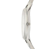 Emporio Armani Aurora Mother Of Pearl Purple Dial Silver Steel Strap Watch For Women - AR11122 Authentic Buy Shop Now