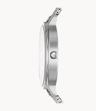 Emporio Armani Kappa Silver Dial Silver Mesh Bracelet Watch For Women - AR11128 Authentic Buy Shop Now