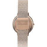Emporio Armani Kappa Pink Dial Pink Mesh Bracelet Watch For Women - AR11129 Authentic Buy Shop Now