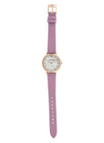 Emporio Armani Kappa Mother Of Pearl White Dial Pink Leather Strap Watch For Women - AR11130 Authentic Buy Shop Now