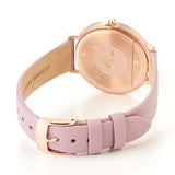 Emporio Armani Kappa Mother Of Pearl White Dial Pink Leather Strap Watch For Women - AR11130 Authentic Buy Shop Now