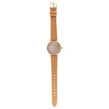 Emporio Armani Kappa Quartz Mother of Pearl Taupe Dial Brown Leather Strap Watch For Men - AR11151 Authentic Buy Shop Now