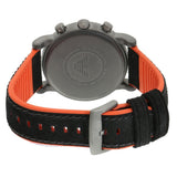 Emporio Armani Chronograph Quartz Grey Dial Black Leather Strap Watch For Men - AR11174 Authentic Buy Shop Now