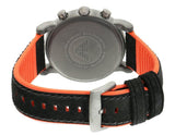 Emporio Armani Chronograph Quartz Grey Dial Black Leather Strap Watch For Men - AR11174 Authentic Buy Shop Now