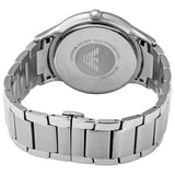 Emporio Armani Renato Quartz Black Dial Silver Steel Strap Watch For Men - AR11179 Authentic Buy Shop Now