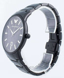 Emporio Armani Renato Black Dial Black Steel Strap Watch for Men - AR11184 Authentic Buy Shop Now