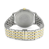 Emporio Armani Kappa Quartz Black Dial Two Tone Mesh Bracelet Watch For Men - AR11228 Authentic Buy Shop Now