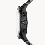 Emporio Armani Mario Chronograph Black Dial Black Steel Strap Watch For Men - AR11242 Authentic Buy Shop Now