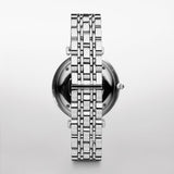 Emporio Armani Retro Black Dial Silver Steel Strap Watch For Men - AR1676 Authentic Buy Shop Now