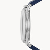 Emporio Armani Aviator Quartz Blue Dial Blue Leather Strap Watch For Men - AR11335 Authentic Buy Shop Now