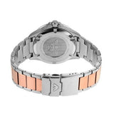 Emporio Armani Diver Quartz Brown Dial Two Tone Steel Strap Watch For Men - AR11340 Authentic Buy Shop Now