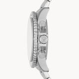 Emporio Armani Diver Chronograph Quartz Black Dial Silver Steel Strap Watch For Men - AR11360 Authentic Buy Shop Now