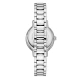 Emporio Armani Cleo Crystals Mother Of Pearl Dial Silver Steel Strap Watch For Women - AR11484 Authentic Buy Shop Now