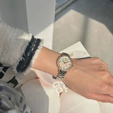 Emporio Armani Cleo Mother of Pearl Dial Two Tone Steel Strap Watch For Women - AR11499 Authentic Buy Shop Now