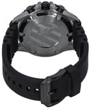 Emporio Armani Diver Chronograph Black Dial Black Silicon Strap Watch For Men - AR11515 Authentic Buy Shop Now