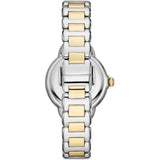 Emporio Armani Mia Quartz Mother of Pearl Dial Two Tone Steel Strap Watch For Women - AR11524 Authentic Buy Shop Now