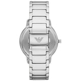 Emporio Armani Claudio Green Dial Silver Steel Strap Watch for Men - AR11575 Authentic Buy Shop Now