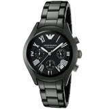 Emporio Armani Black Ceramic Dial Ceramic Strap Watch For Women - AR1401 Authentic Buy Shop Now