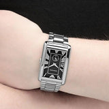 Emporio Armani Classic Analog Black Dial Silver Steel Strap Watch For Men - AR1608 Authentic Buy Shop Now