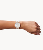 Emporio Armani Retro Silver Dial Two Tone Steel Strap Watch For Men - AR1677 Authentic Buy Shop Now