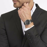 Emporio Armani Classic Quartz Black Dial Black Leather Strap Watch For Men - AR1692 Authentic Buy Shop Now