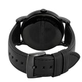 Emporio Armani Classic Black Dial Black Leather Strap Watch For Men - AR1732 Authentic Buy Shop Now