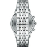 Emporio Armani Beta Chronograph Black Dial Steel Strap Watch For Men - AR1863 Authentic Buy Shop Now