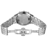Emporio Armani Classic Chronograph Silver Dial Silver Steel Strap Watch For Men - AR1879 Authentic Buy Shop Now
