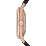 Emporio Armani Meccanico White Skeleton Dial Black Leather Strap Watch For Men - AR1924 Authentic Buy Shop Now