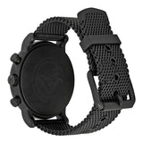 Emporio Armani Sport Chronograph Black Dial Black Mesh Bracelet Watch For Men - AR1968 Authentic Buy Shop Now