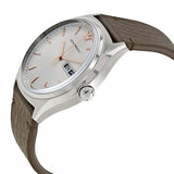 Emporio Armani Dress Quartz White Dial Brown Leather Strap Watch For Men - AR1999 Authentic Buy Shop Now