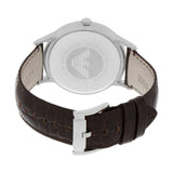 Emporio Armani Renato Classic Brown Dial Brown Leather Strap Watch For Men - AR2413 Authentic Buy Shop Now