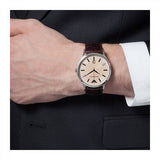 Emporio Armani Classic Quartz Brown Dial Brown Leather Strap Watch For Men - AR2427 Authentic Buy Shop Now