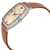 Emporio Armani Epsilon Quartz Brown Dial Brown Leather Strap Watch For Men - AR2489 Authentic Buy Shop Now