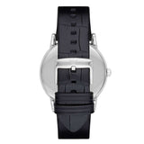 Emporio Armani Luigi Quartz Black Dial Black Leather Strap Watch For Men - AR2500 Authentic Buy Shop Now